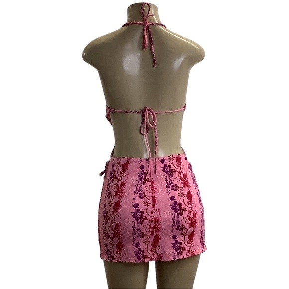 Indecent Proposal by Zuliana mini dress with cut out design and halter tie - Picture 3 of 3